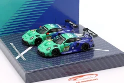 2-Car Set Porsche 911 GT3 R #44 #33 24h Nürburgring 2025 Falken Motorsports 1:43 Ixo