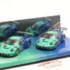 2-Car Set Porsche 911 GT3 R #44 #33 24h Nürburgring 2020 Falken Motorsports 1:43 Minichamps