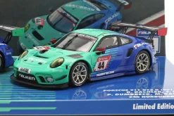 2-Car Set Porsche 911 GT3 R #44 #33 24h Nürburgring 2020 Falken Motorsports 1:43 Minichamps