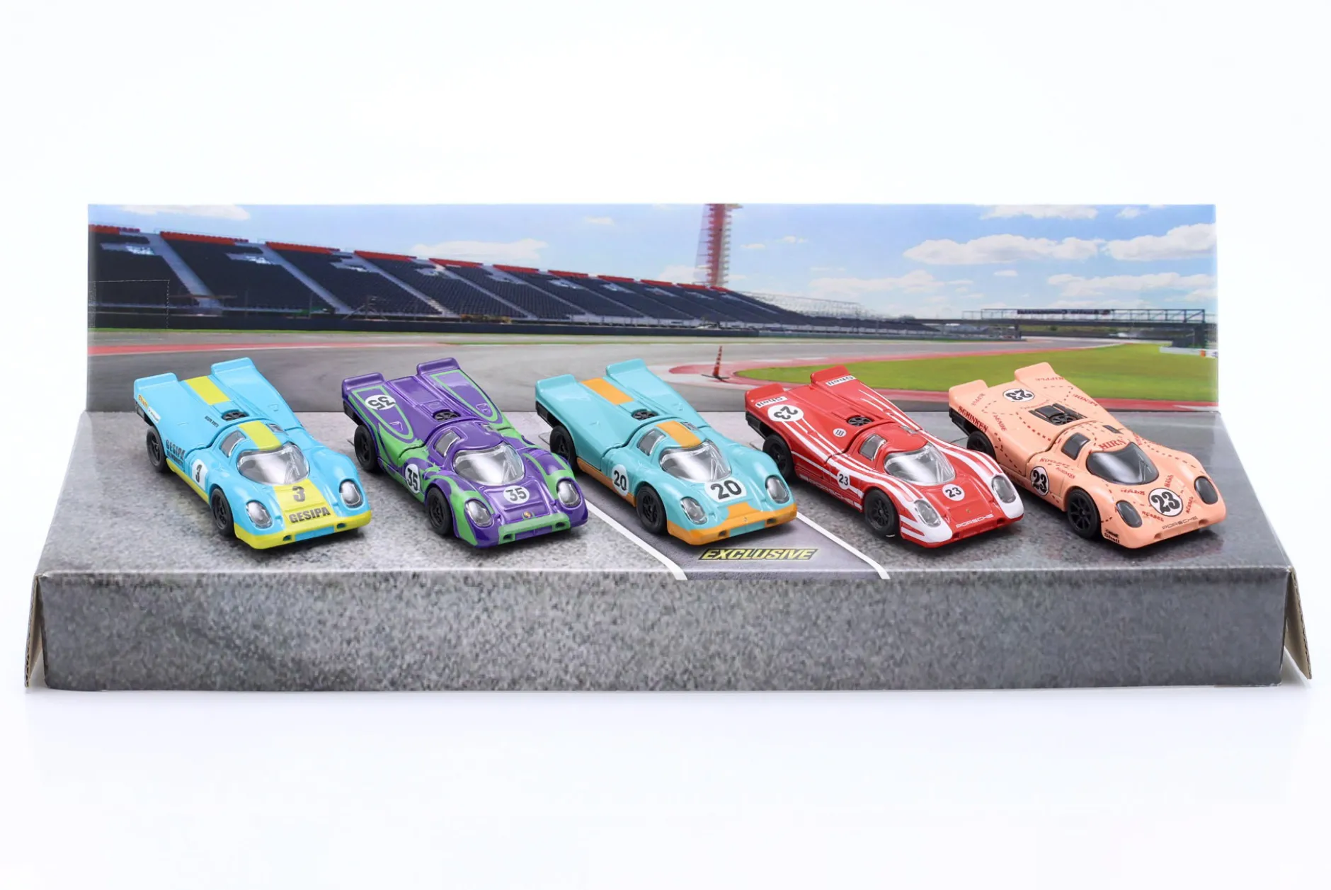 5-Car Set Porsche 917 KH Edition Geschenkpack 1:64 Majorette