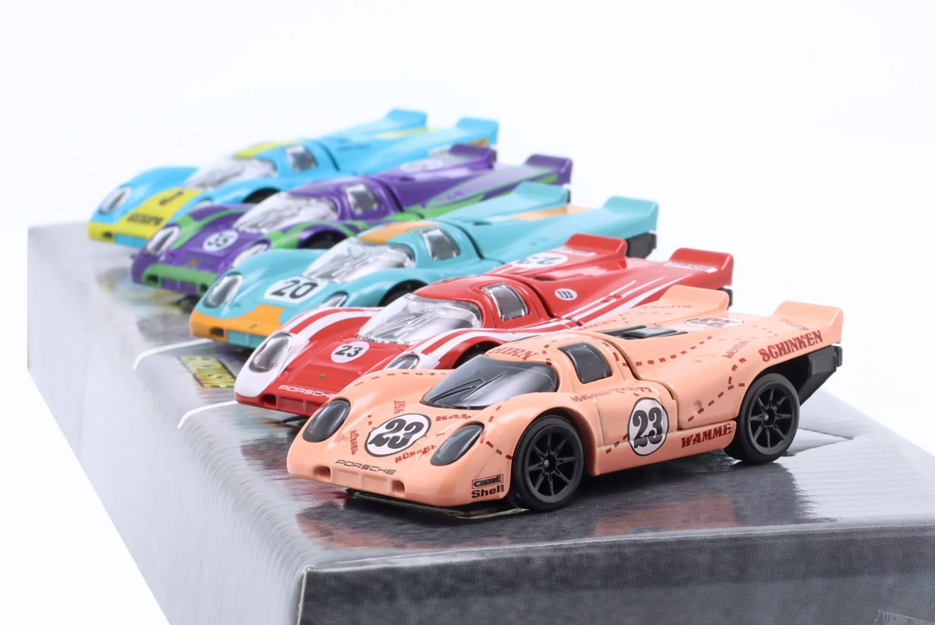 5-Car Set Porsche 917 KH Edition Geschenkpack 1:64 Majorette