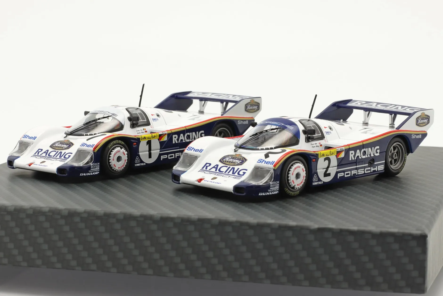2-Car Set Porsche 956K #1 & #2 1000km Nürburgring 1983 1:43 Werk83