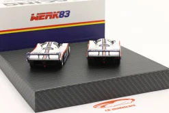 2-Car Set Porsche 956K #1 & #2 1000km Nürburgring 1983 1:43 Werk83