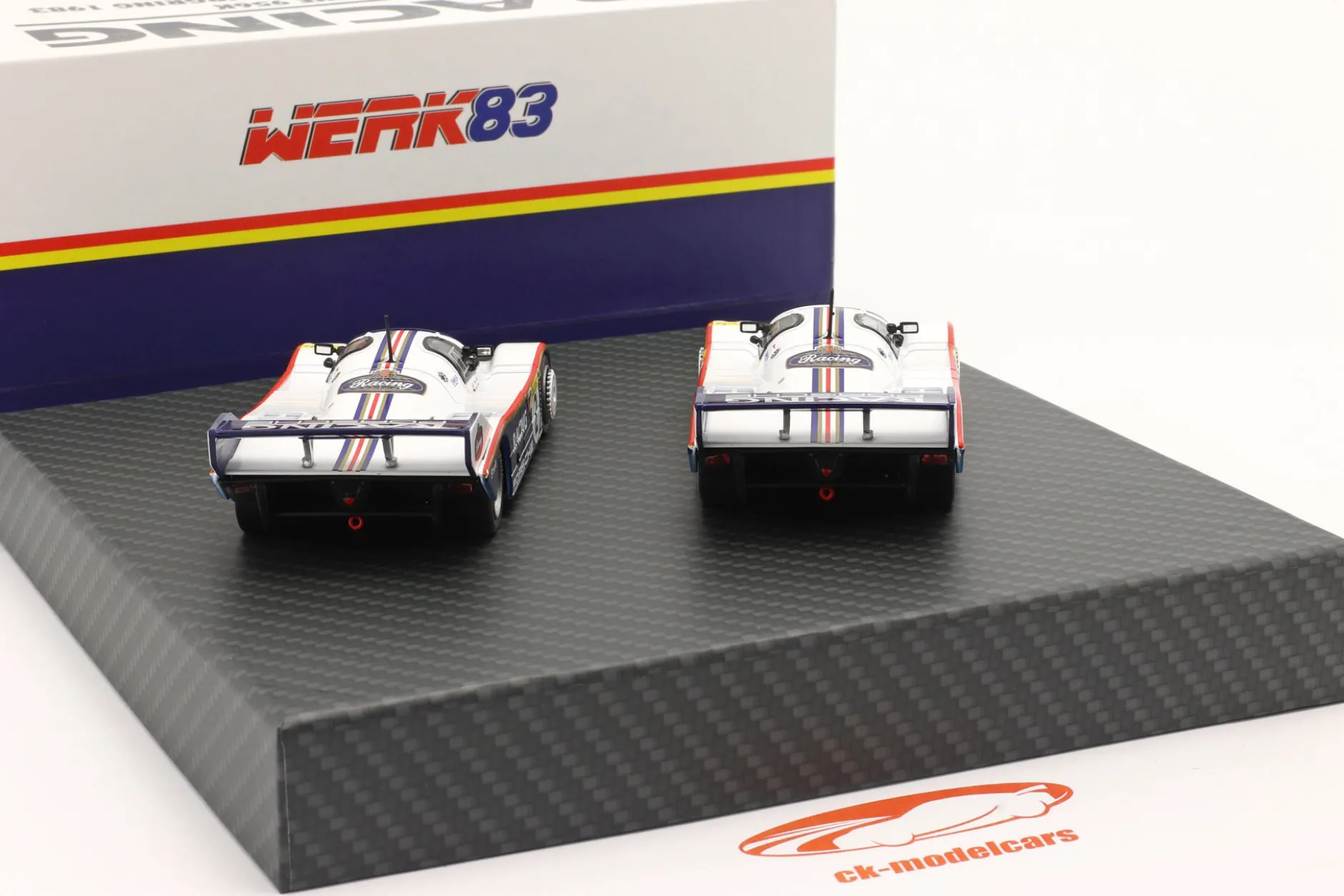 2-Car Set Porsche 956K #1 & #2 1000km Nürburgring 1983 1:43 Werk83