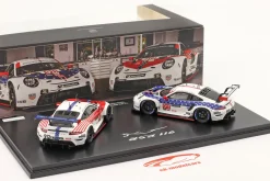 2-Car Set Porsche 911 RSR #911 & #912 12h Sebring 2020 1:43 Spark