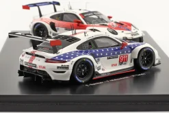 2-Car Set Porsche 911 RSR #911 & #912 12h Sebring 2020 1:43 Spark