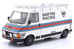 3-Car Set Rallye Monte Carlo 1983: Fiat 242 & Lancia 037 Rally #1 mit Trailer 1:18 OttOmobile