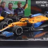2-Car Set Ricciardo #3 Sieger & Norris #4 2nd Italien GP Formel 1 2021 1:43 Minichamps