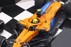 2-Car Set Ricciardo #3 Sieger & Norris #4 2nd Italien GP Formel 1 2021 1:43 Minichamps