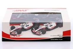 2-Car Set Schumacher #47 & Magnussen #20 Bahrain GP Formel 1 2022 1:43 Minichamps