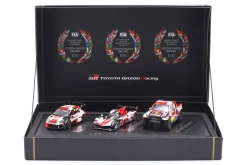 3-Car Set Toyota Gazoo Racing Triple Champion 2023 1:43 Spark