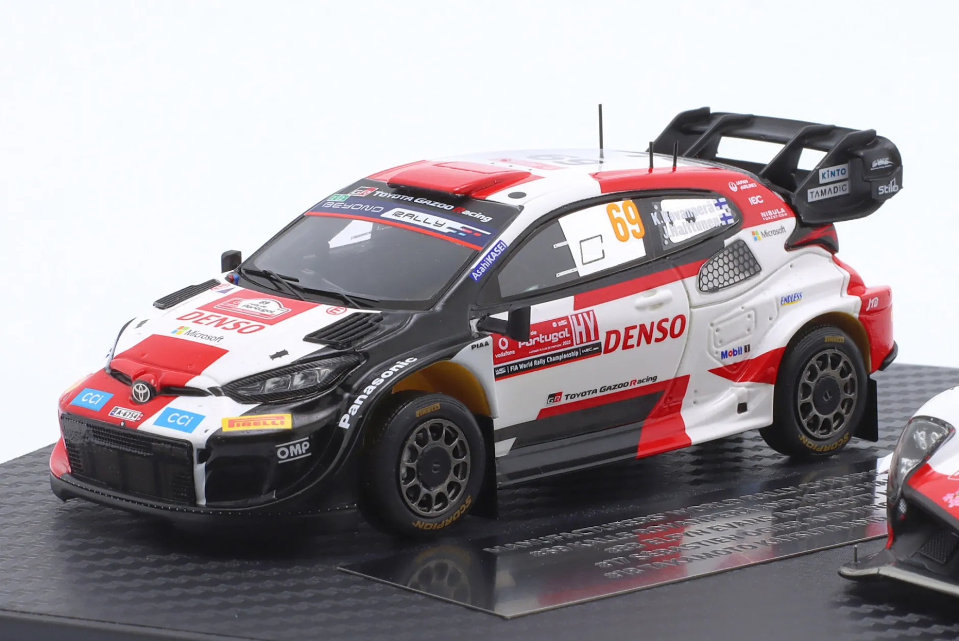 3-Car Set Toyota Gazoo Racing Triple Champion 2023 1:43 Spark