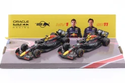 2-Car Set Verstappen #1 & Perez #11 Formel 1 Weltmeister 2024 1:43 Bburago