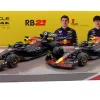2-Car Set Verstappen #1 & Yuki #22 Red Bull RB21 Formel 1 2025 1:43 Bburago