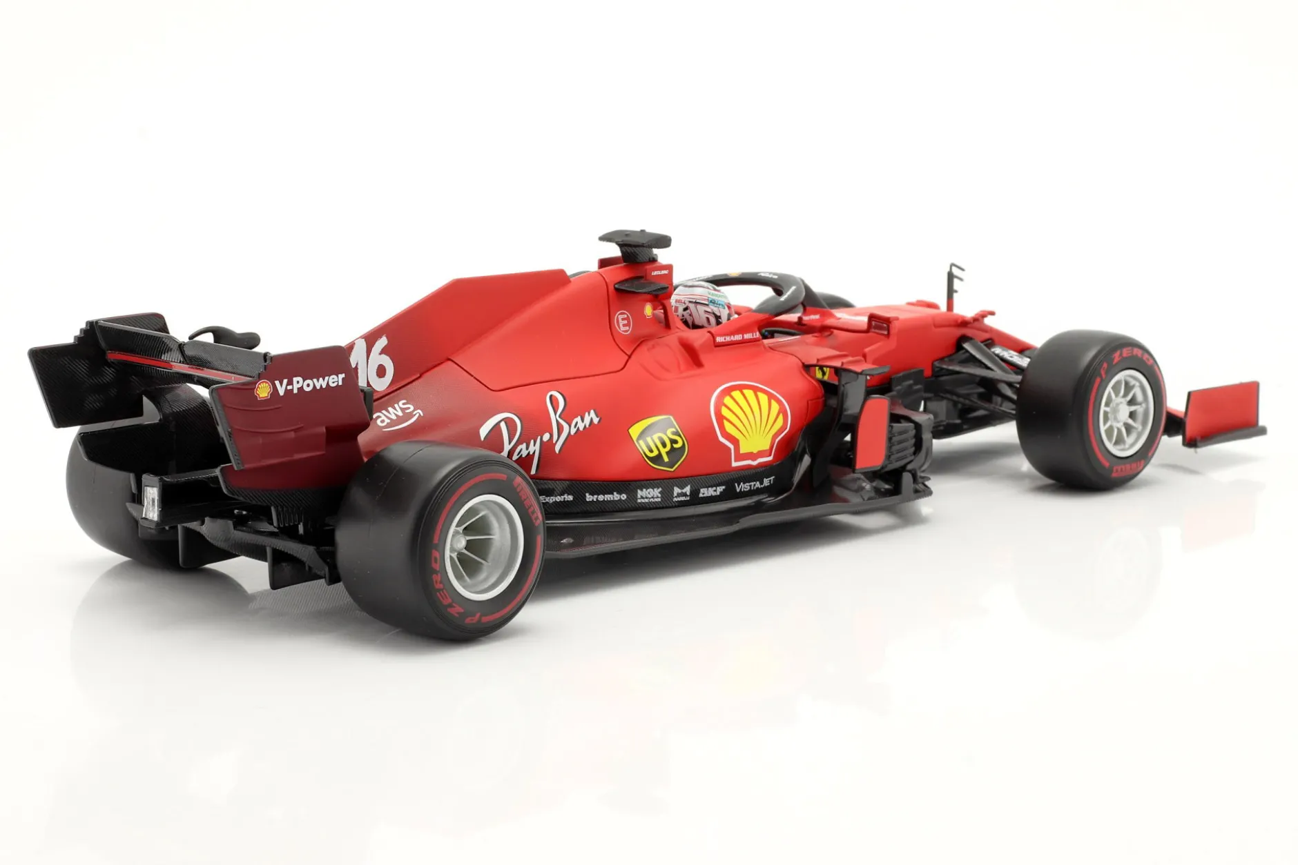 Charles Leclerc Ferrari SF21 #16 Formel 1 2021 1:18 Bburago