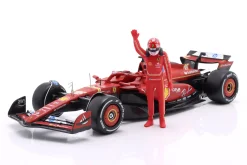 Charles Leclerc Ferrari SF-24 #16 Formel 1 2024 mit Figur 1:24 Bburago