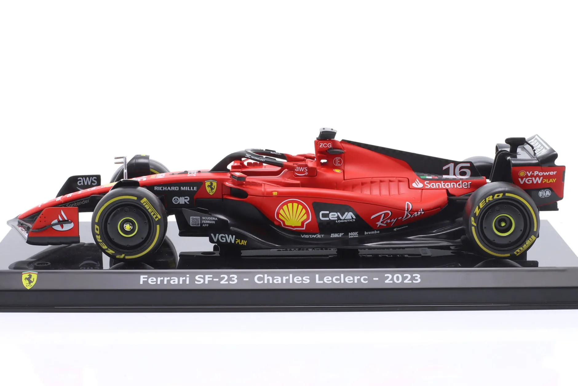 Charles Leclerc Ferrari SF-23 #16 Formel 1 2023 1:24 Premium Collectibles