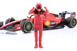 Charles Leclerc Ferrari SF-23 #16 Formel 1 2023 mit Figur 1:24 Bburago