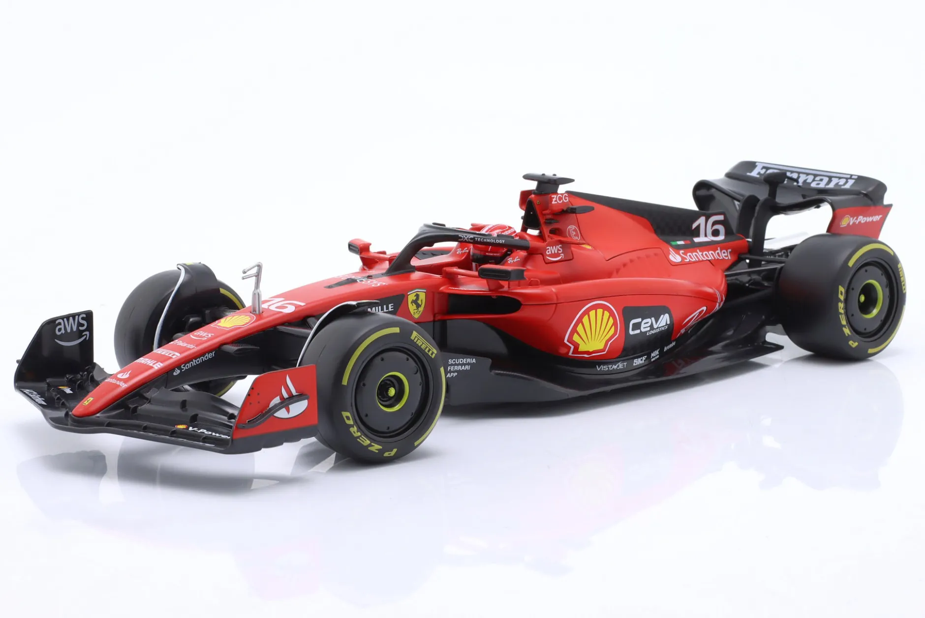 Charles Leclerc Ferrari SF-23 #16 Formel 1 2023 1:18 Bburago
