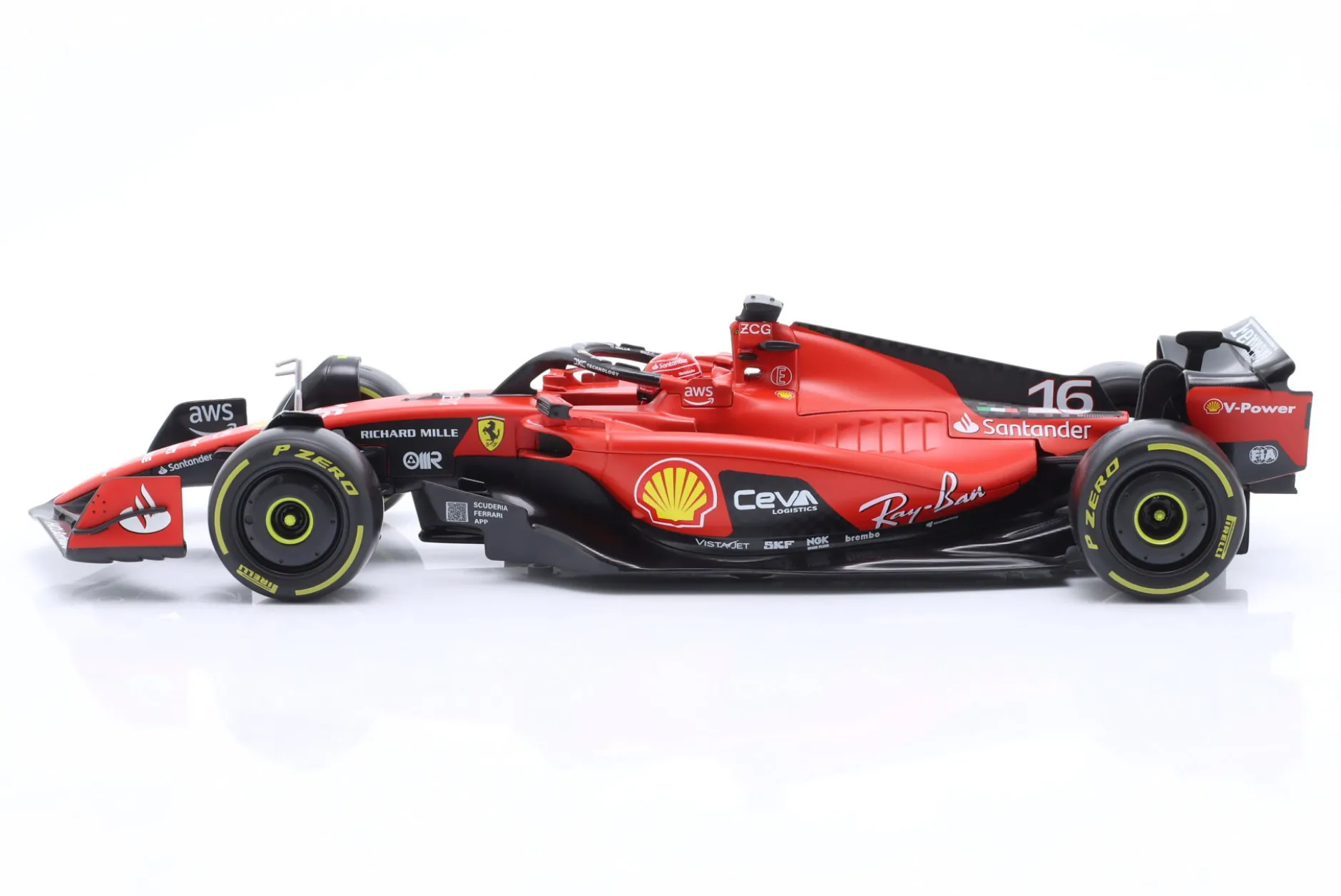 Charles Leclerc Ferrari SF-23 #16 Formel 1 2023 1:18 Bburago
