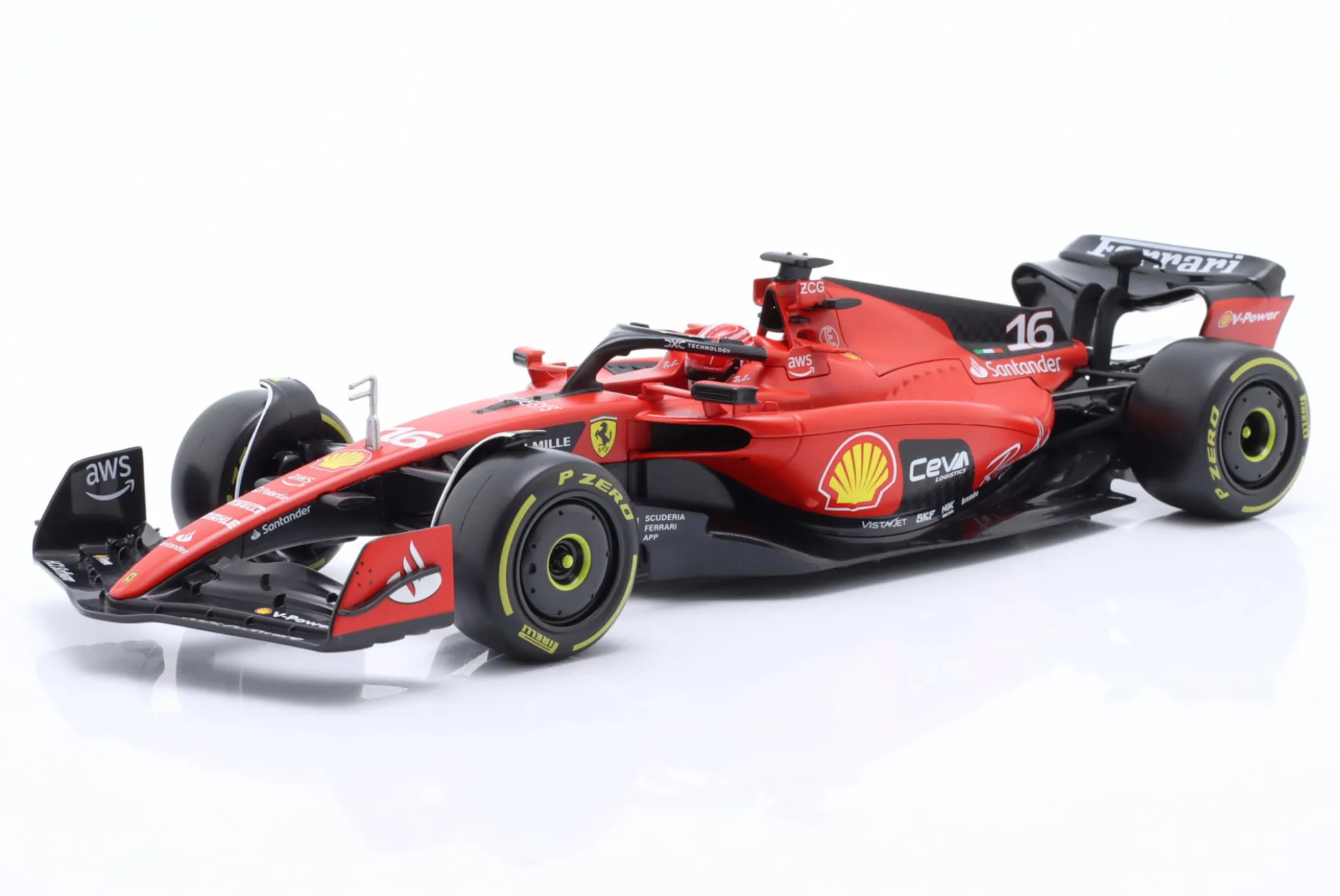 Charles Leclerc Ferrari SF-23 #16 Formel 1 2023 1:18 Bburago