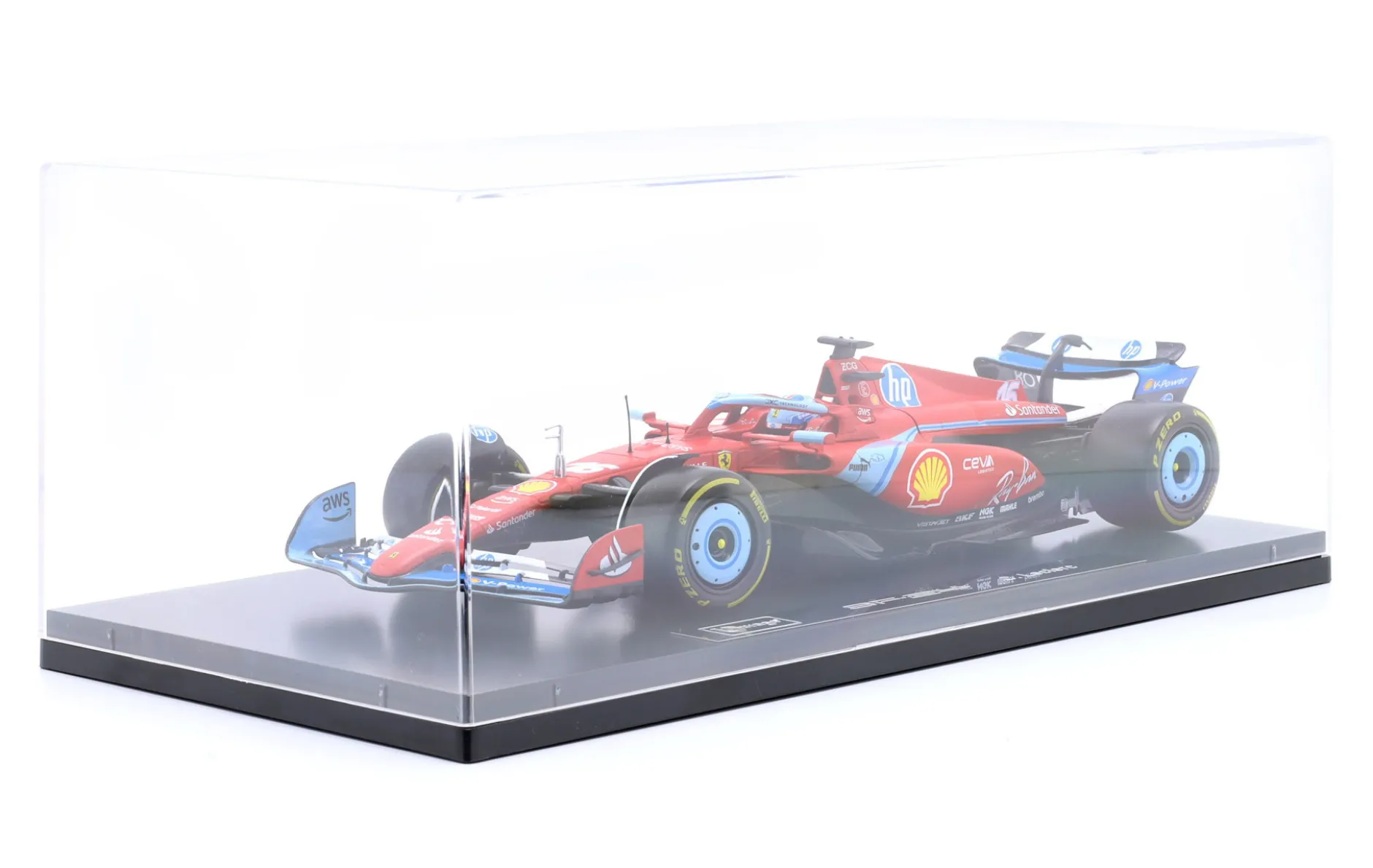 Charles Leclerc Ferrari SF-24 #16 3rd Miami GP Formel 1 2024 1:18 Bburago