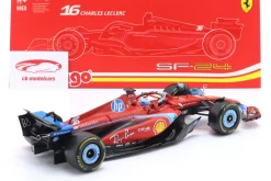 Charles Leclerc Ferrari SF-24 #16 3rd Miami GP Formel 1 2024 1:18 Bburago