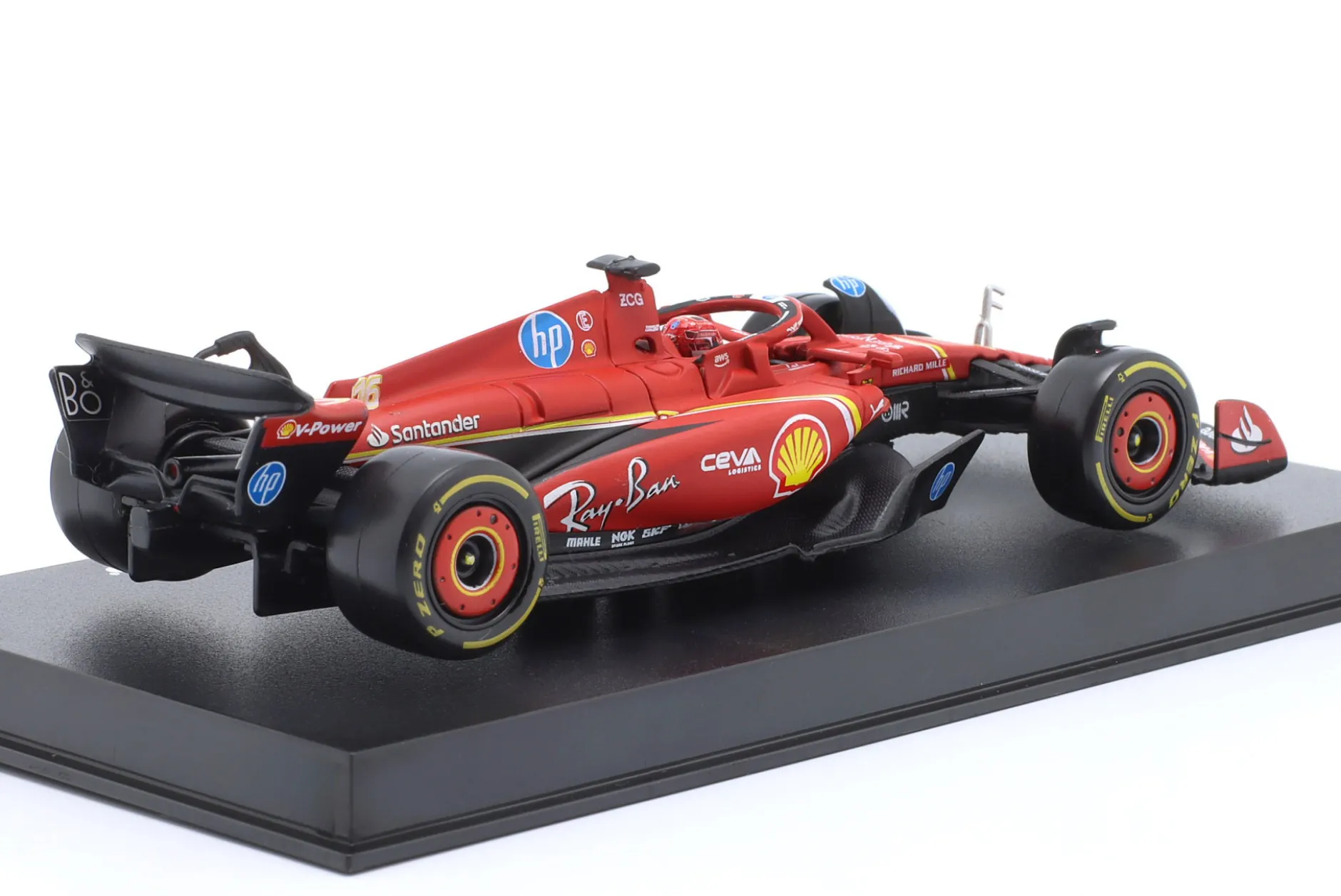 Charles Leclerc Ferrari SF-24 #16 3rd Imola GP Formel 1 2024 1:43 Bburago