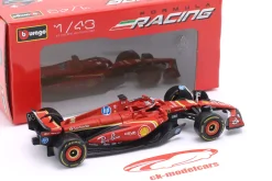 Charles Leclerc Ferrari SF-24 #16 3rd Imola GP Formel 1 2024 1:43 Bburago