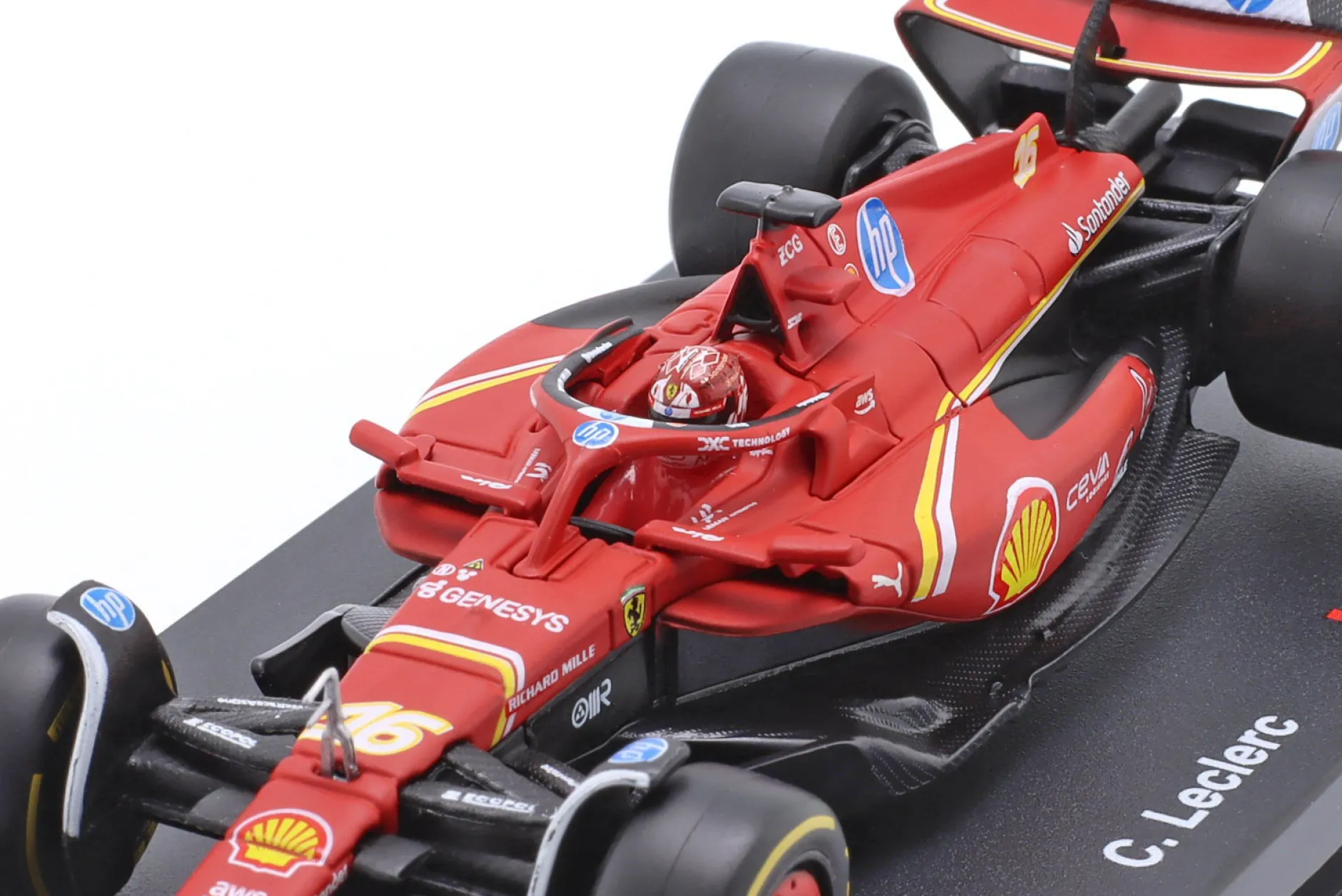 Charles Leclerc Ferrari SF-24 #16 Sieger Monaco GP Formel 1 2024 1:43 Bburago