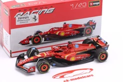 Charles Leclerc Ferrari SF-24 #16 Sieger Monaco GP Formel 1 2024 1:43 Bburago