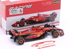 Charles Leclerc Ferrari SF-24 #16 Sieger Monaco GP Formel 1 2024 1:43 Bburago