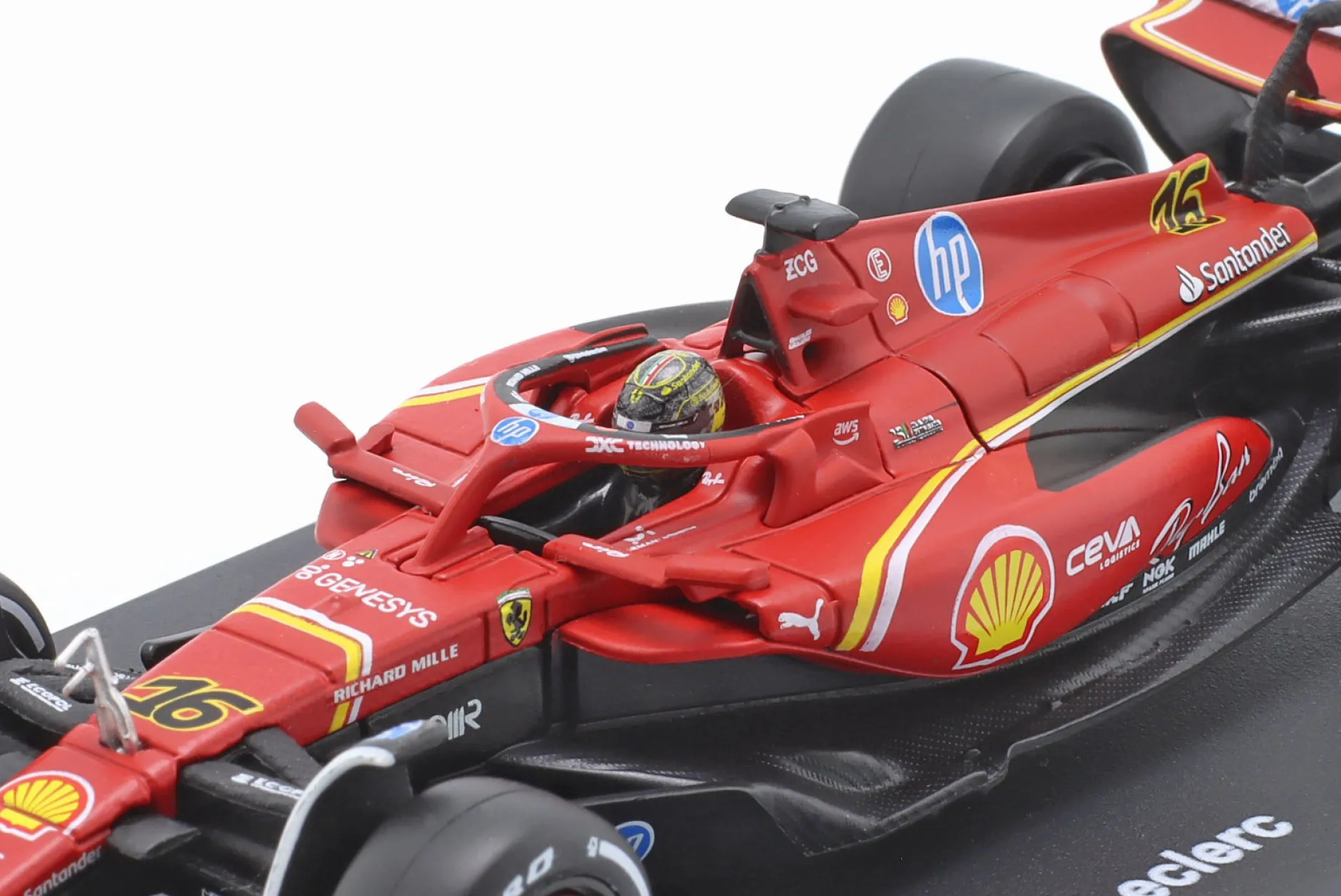 Charles Leclerc Ferrari SF-24 #16 Sieger Italien GP Formel 1 2024 1:43 Bburago