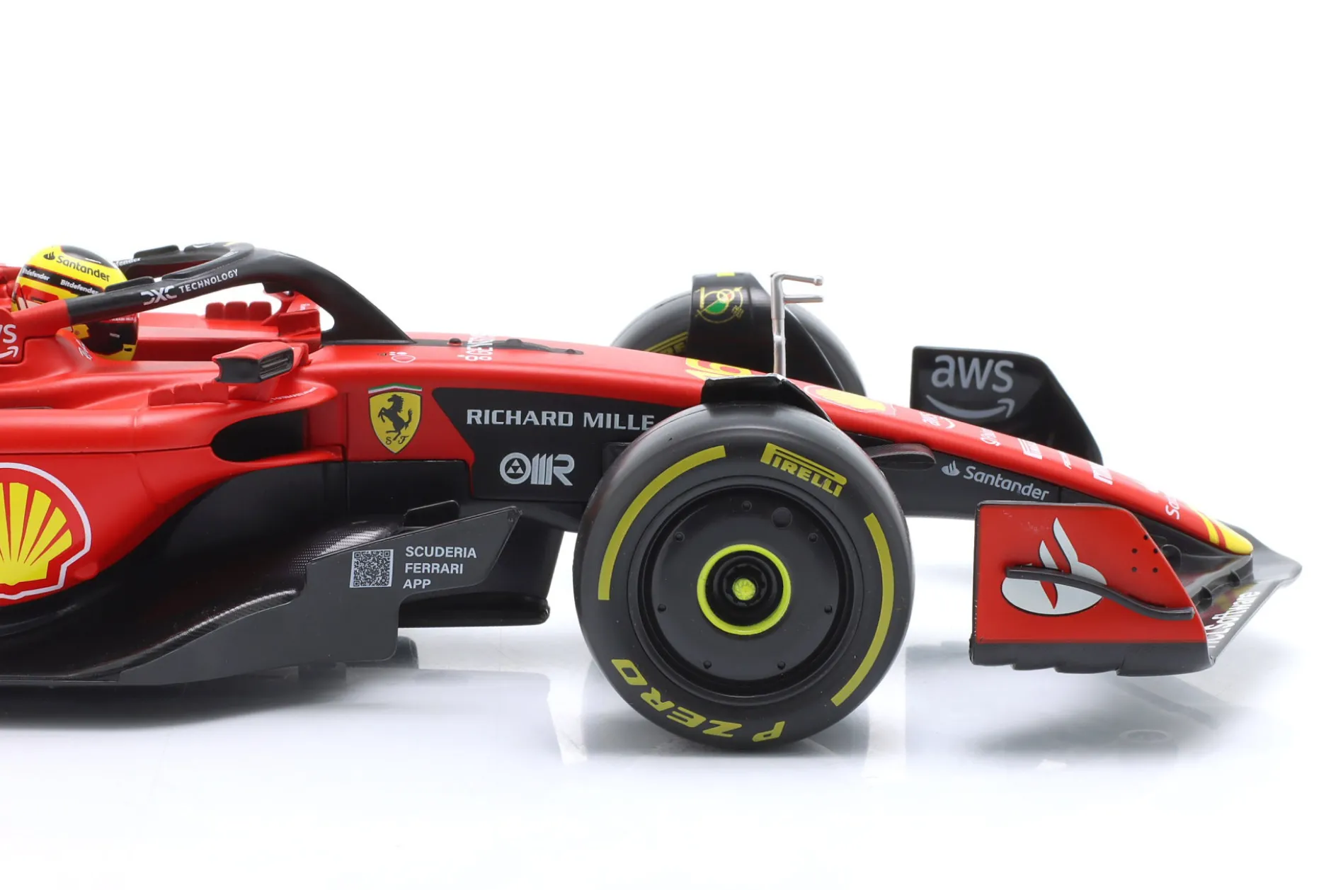 Charles Leclerc Ferrari SF-23 #16 4th Italien GP Formel 1 2023 1:18 Bburago