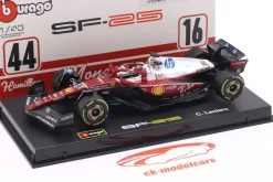 Charles Leclerc Ferrari SF-25 #16 4th Italien GP Formel 1 2025 1:43 Bburago