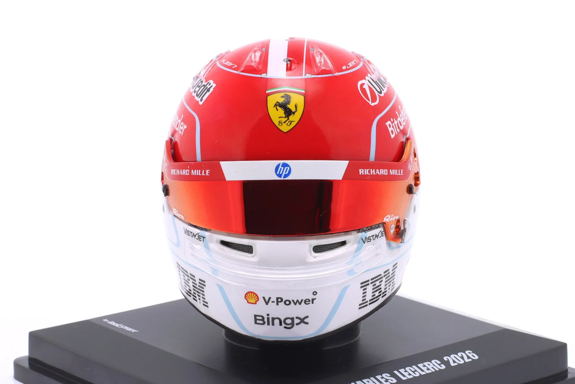 Charles Leclerc Scuderia Ferrari #16 2026 Formel 1 Helm 1:5 LookSmart