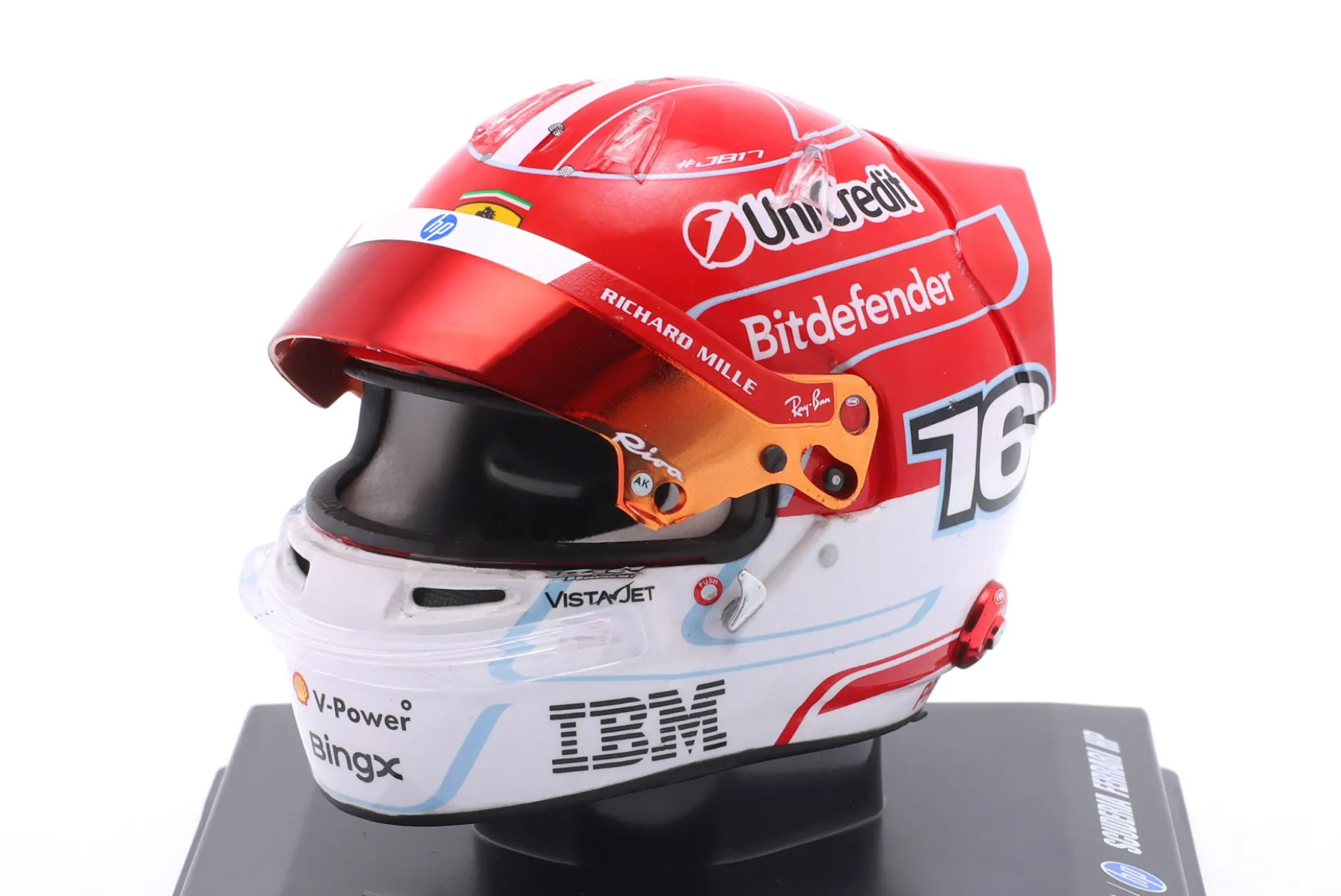 Charles Leclerc Scuderia Ferrari #16 2026 Formel 1 Helm 1:5 LookSmart