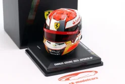 Charles Leclerc Scuderia Ferrari #16 4th Japan GP Formel 1 2024 Helm 1:5 LookSmart