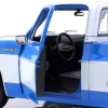 Chevrolet C10 Cheyenne Super Pick-Up Baujahr 1974 blau / weiß 1:18 Maisto