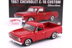 Chevrolet C-10 Custom Showtime Pickup LS3 Powered Baujahr 1967 rot 1:18 GMP