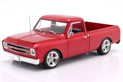 Chevrolet C-10 Custom Showtime Pickup LS3 Powered Baujahr 1967 rot 1:18 GMP