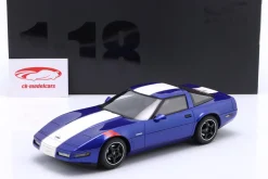 Chevrolet Corvette C4 Gran Sport Baujahr 1996 admiral blau 1:18 GT-Spirit