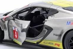 Chevrolet Corvette C8.R #4 Presentation Car 2020 grau / gelb 1:24 Bburago