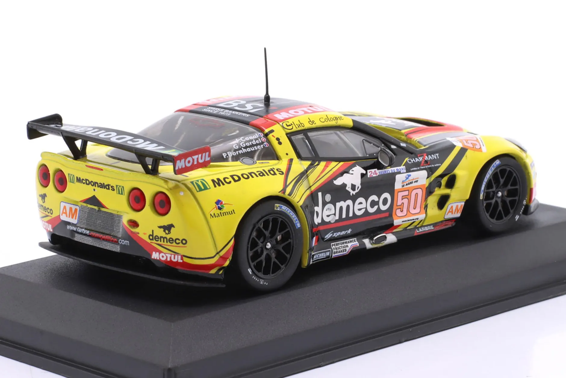 Chevrolet Corvette C6.R #50 Sieger LMGTE-Am 24h LeMans 2011 Larbre Competition 1:43 Altaya