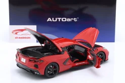 Chevrolet Corvette C8 Stingray Z51 Baujahr 2020 fackelrot 1:18 AUTOart