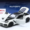 Chevrolet Corvette C7 ZR1 Baujahr 2019 arktik weiß 1:18 AUTOart