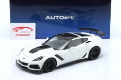 Chevrolet Corvette C7 ZR1 Baujahr 2019 arktik weiß 1:18 AUTOart