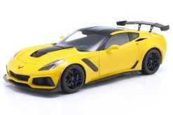 Chevrolet Corvette C7 ZR1 Baujahr 2019 racing gelb 1:18 AUTOart