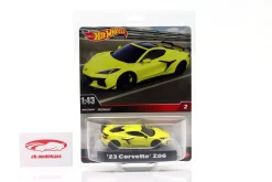 Chevrolet Corvette Z06 Baujahr 2023 gelb 1:43 HotWheels