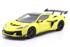 Chevrolet Corvette ZR1 Baujahr 2025 gelb 1:18 TrueScale